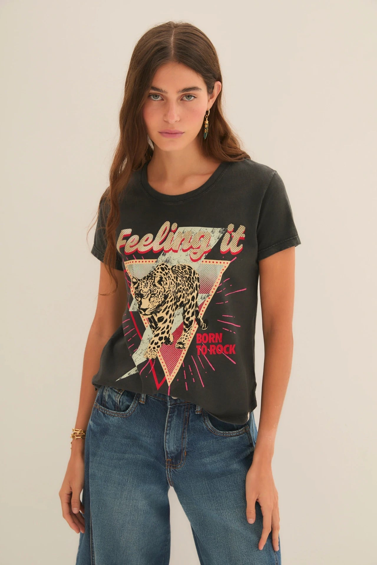 REMERA ROCKING LEOPARD