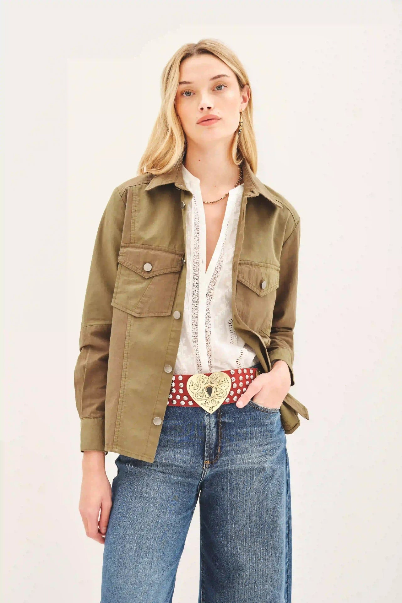 CAMPERA MILITARY PATCH