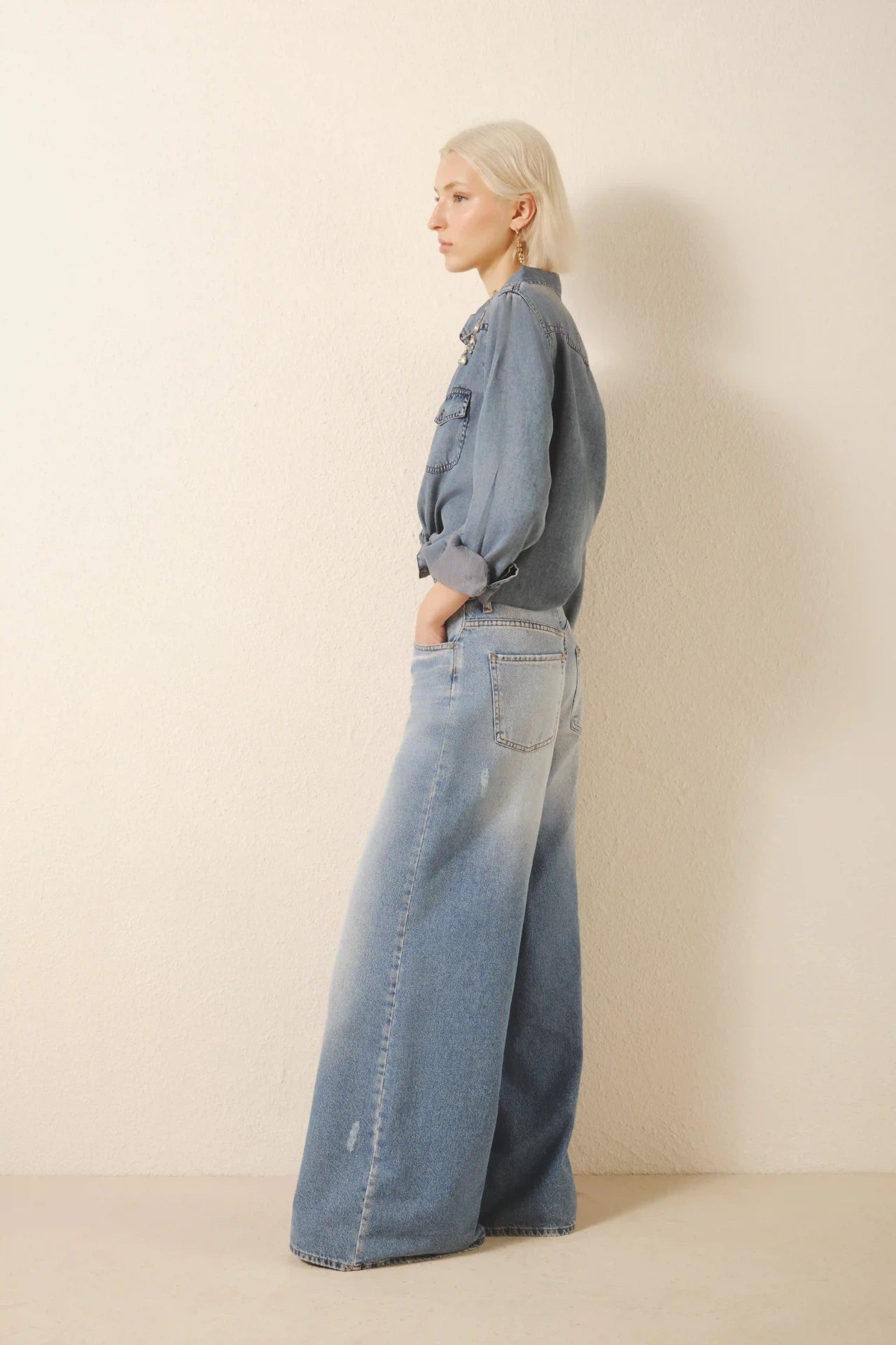 JEAN OXFORD VINTAGE BLUE NEW