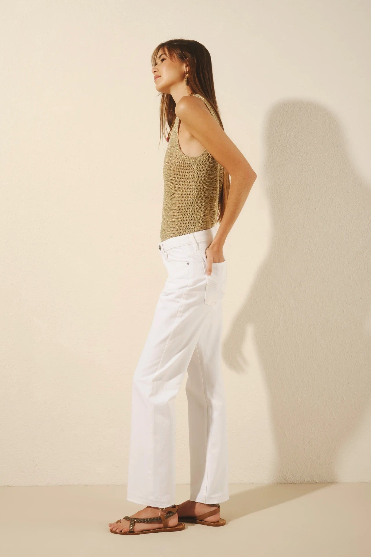 JEAN JOE WHITE TWIRL