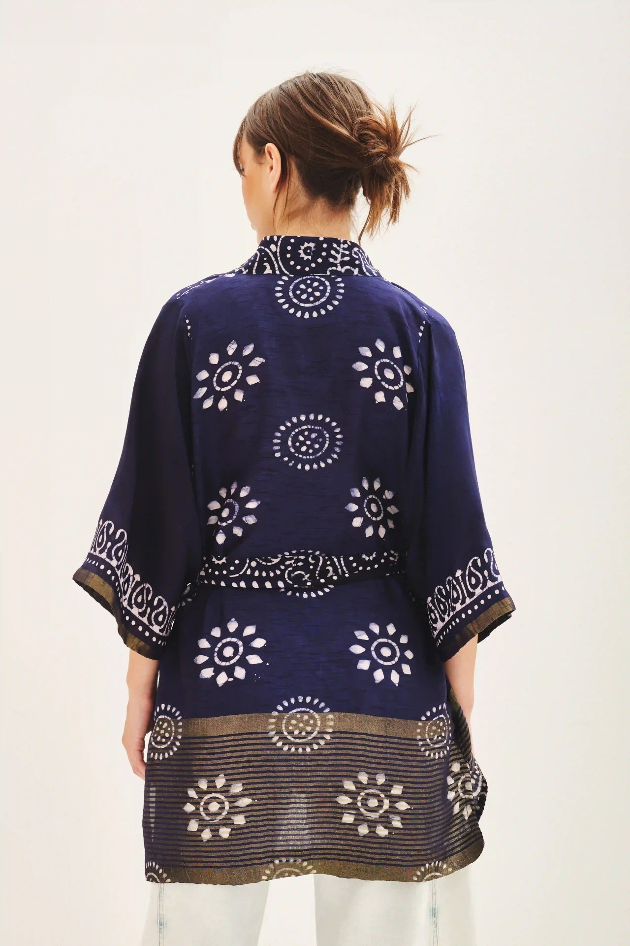 SACO BLOCKPRINT SAREE